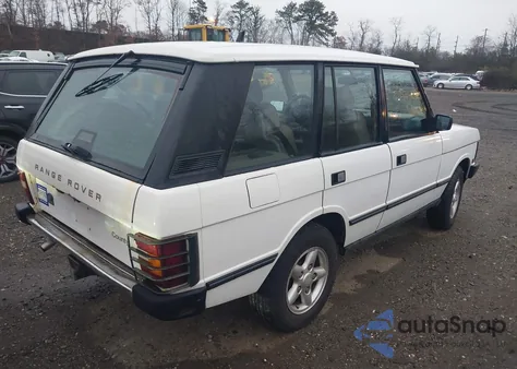 1995 Land Rover Range Rover Classic z USA, uszkodzony, nr VIN SALHV1242SA660752